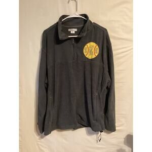 2627 Feather Lite Men's Fleece Quarter Zip Pullover Charcoal Size Extra Large